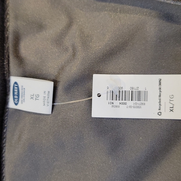 Old Navy Soft Velvety Dark Grey Tank Top - Picture 6 of 8